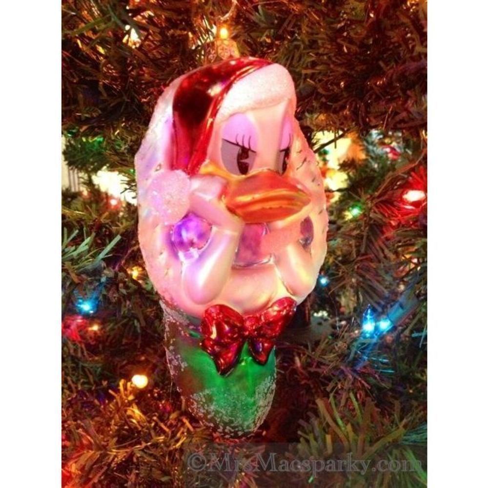 Christopher Radko Ornament Disney Daisy Duck Stocking New in Box